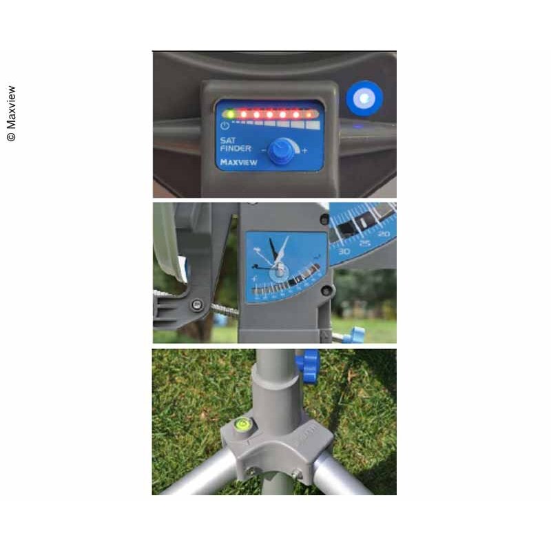 Rankinė SAT antena Precision 65 ID Single LNB 1