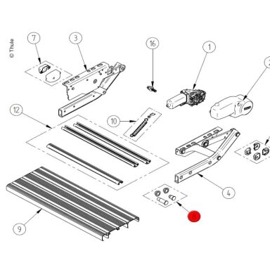 Remonto komplektas Riv.Thule St.V10
