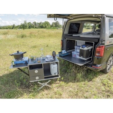 REIMO CampingBox L skirta VW T6.1/T6/T5 trumpa ir ilga ratų bazei, universalui ir Caravelle 1 REIMO CampingBox L skirta VW T6.1/T6/T5 trumpa ir ilga ratų bazei, universalui ir Caravelle 1