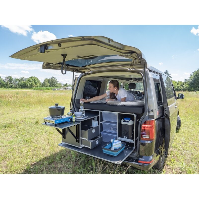 REIMO CampingBox L skirta VW T6.1/T6/T5 trumpa ir ilga ratų bazei, universalui ir Caravelle 2
