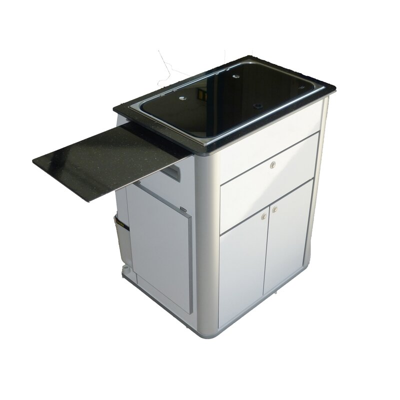 REIMO FLEX KITCHEN - Nuimama virtuvės dalis su įmontuota technologija - Matinė juoda 4 REIMO FLEX KITCHEN - Nuimama virtuvės dalis su įmontuota technologija - Matinė juoda 4