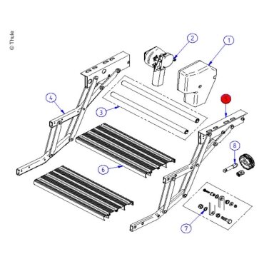 RH Scissor Assy Double Step