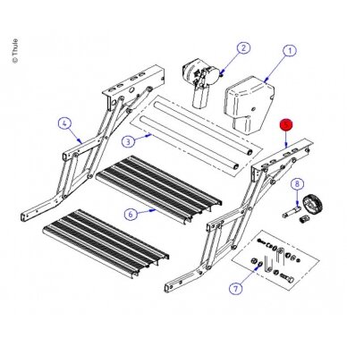 RH Scissor Assy Double Step RH Scissor Assy Double Step