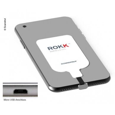 ROKK universalus mikro USB imtuvo pataisas išmaniesiems telefonams ROKK universalus mikro USB imtuvo pataisas išmaniesiems telefonams