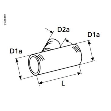 Šaka 45° 145mm