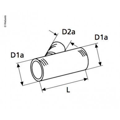 Šaka 45° 145mm Šaka 45° 145mm