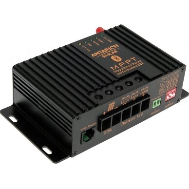 Saulės valdiklis MPPT 20 A Bluetooth Saulės valdiklis MPPT 20 A Bluetooth