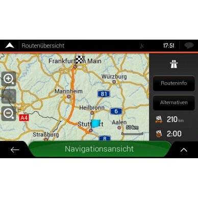 SD kortelė X-MAP22FEU su automobilio programine įranga 1