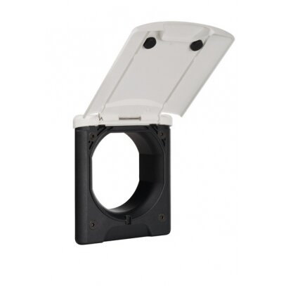 Serviso lizdo magnetas baltas 130x145mm, montavimo skersmuo 95mm Serviso lizdo magnetas baltas 130x145mm, montavimo skersmuo 95mm