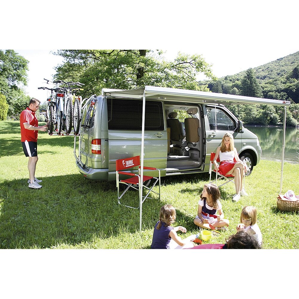 Sieninė markizė F45 S VW T5/T6 Transporter/Multivan Sidabrinės spalvos 260CM