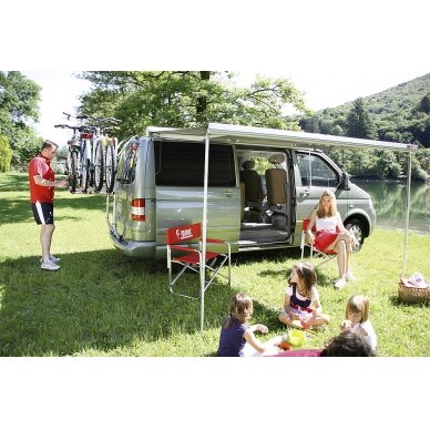 Sieninė markizė F45 S VW T5/T6 Transporter/Multivan Juodos spalvos 260cm 1