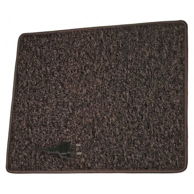 Šildomas kilimas 60x70cm, 230V/50W, ruda Šildomas kilimas 60x70cm, 230V/50W, ruda