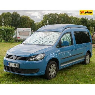 Šiluminiai kilimėliai Isoflex vairuotojo kabinoje VW Caddy 3 dalių