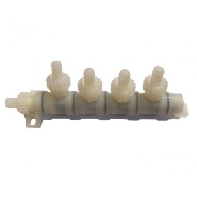 Sistemos jungtis X-Fix 10mm skirstytuvas 4 išėjimai Sistemos jungtis X-Fix 10mm skirstytuvas 4 išėjimai