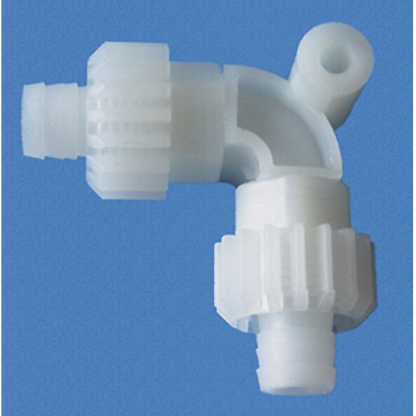 Sistemos jungtis X-Fix 10mm alkūnė 90° Sistemos jungtis X-Fix 10mm alkūnė 90°