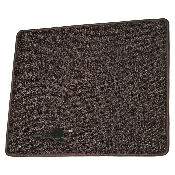 Šildomas kilimas 60x100cm, 230V/70W, ruda Šildomas kilimas 60x100cm, 230V/70W, ruda
