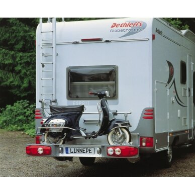 Skautų motociklų laikiklis - mažas svoris, skaidri optika Skautų motociklų laikiklis - mažas svoris, skaidri optika