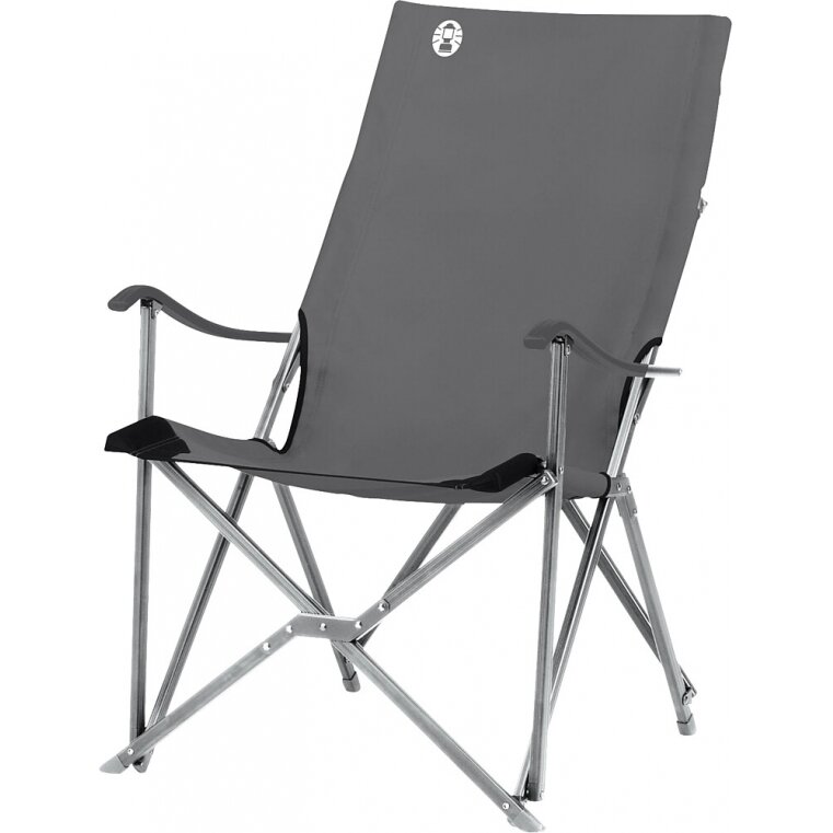 Sling Chair sulankstoma kėdė, pilka / sidabrinė