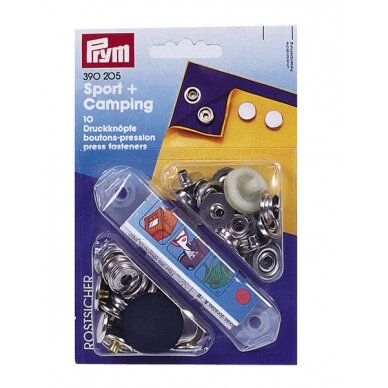 Snaps Sports &
Kempingas 15mm, 10vnt. Snaps Sports &
Kempingas 15mm, 10vnt.