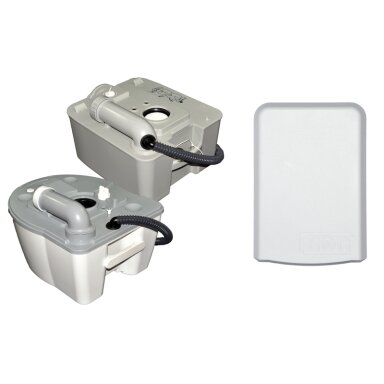 SOG ventiliacija II, C tipas, skirta Porta-Potti, baltos spalvos durų variantas