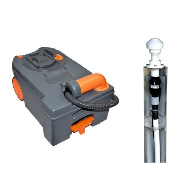 SOG ventiliacijos komplektas tipas F f.C 250, su stogeliu.