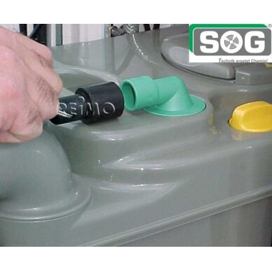 SOG ventiliacijos komplektas B tipas, filtro korpusas juodas 3