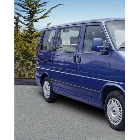 Šoninė apsauga VW T5 juoda - trumpa ratų bazė Šoninė apsauga VW T5 juoda - trumpa ratų bazė