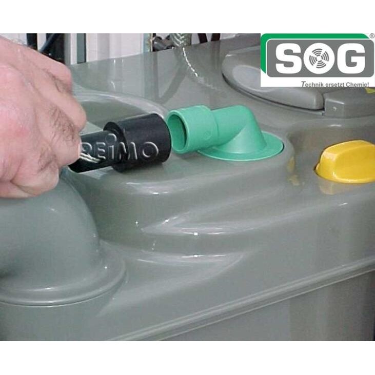 SOG ventiliacijos komplektas B tipas, filtro korpusas juodas 3