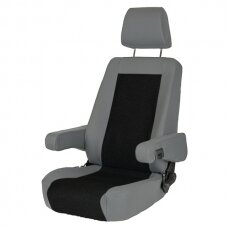 Sportinės transporto priemonės sėdynė, piloto sėdynė S 8.1 Tavoc 2 juoda/pilka