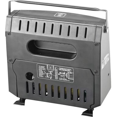 Spindulinis šildytuvas Devil Heater SD juodas Spindulinis šildytuvas Devil Heater SD juodas