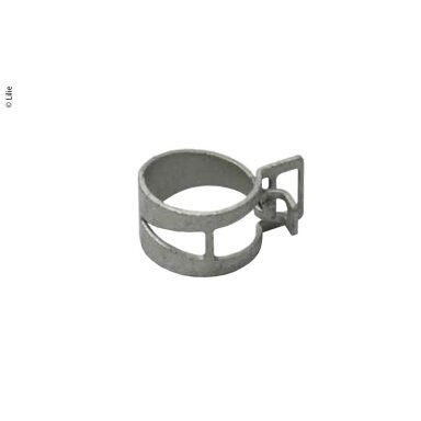 Spyruoklinis segtukas 15 mm įtemptas baltai geltonas laisvas