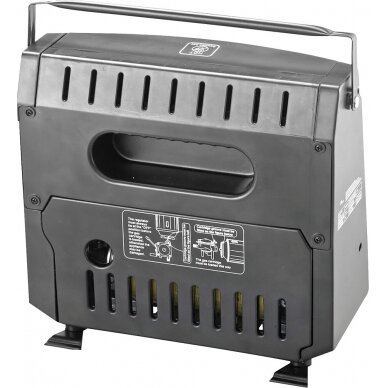 Spindulinis šildytuvas Devil Heater SD juodas 1