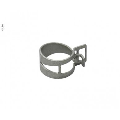 Spyruoklinis segtukas 15 mm įtemptas baltai geltonas laisvas Spyruoklinis segtukas 15 mm įtemptas baltai geltonas laisvas