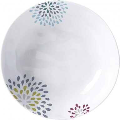 Sriubos lėkštė Belfiore diam.
21 cm balta/mėlyna/pilka