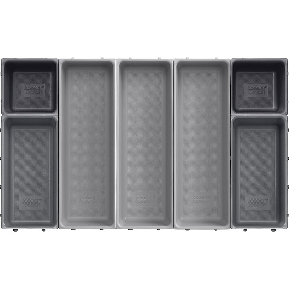 Stalčių tvarkyklės rinkinys Blox™ 7 dalių pilka / taupe 3