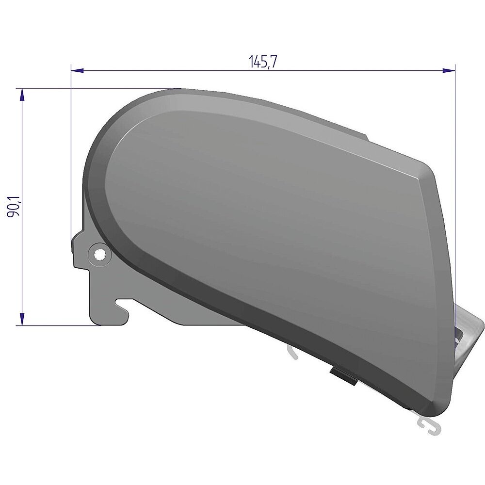 Markizė Omnistor 6300 su 12 V varikliu korpuso spalva sidabro 10 Markizė Omnistor 6300 su 12 V varikliu korpuso spalva sidabro 10