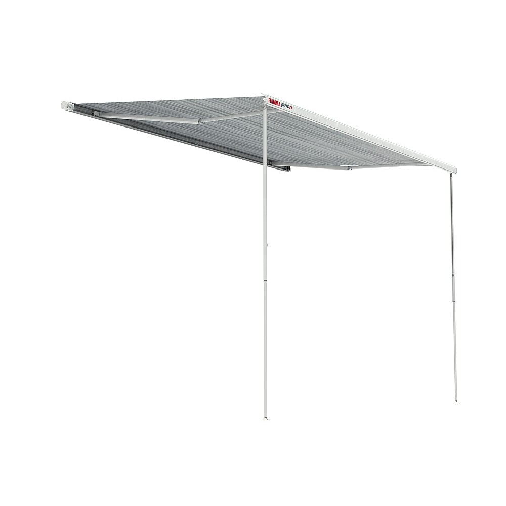 Stogo markizė F80 S 290x200cm giliai juodas korpusas, karališkai pilkas audinys Stogo markizė F80 S 290x200cm giliai juodas korpusas, karališkai pilkas audinys