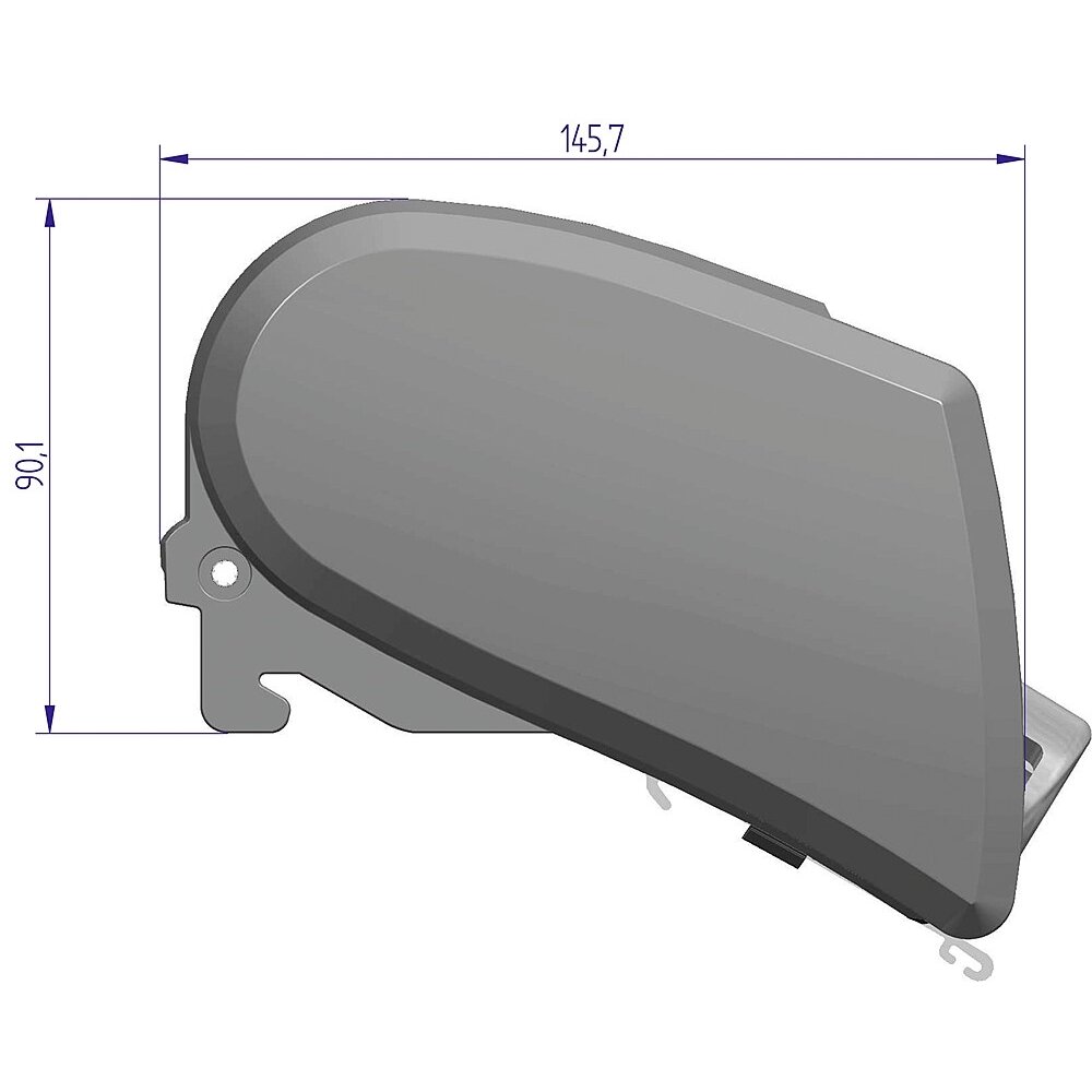 Stogo markizė Omnistor 6300 260x200cm korpuso spalva balta 4 Stogo markizė Omnistor 6300 260x200cm korpuso spalva balta 4