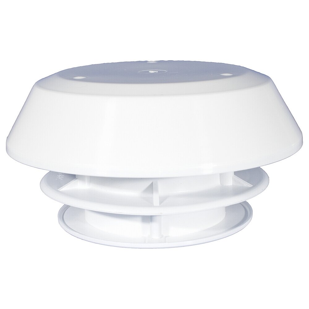 Stogo orlaidė su žarnos jungtimi 60 mm, balta Stogo orlaidė su žarnos jungtimi 60 mm, balta