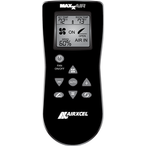 Stogo gaubtas su Raincover MaxxFan Deluxe Smoke 2