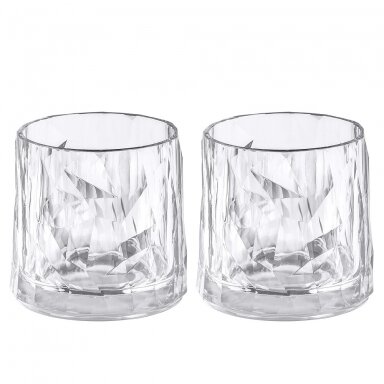 Stiklinė KLUBAS Nr.
2, super stiklas 250 ml rinkinys iš 2 krištolo skaidrumo