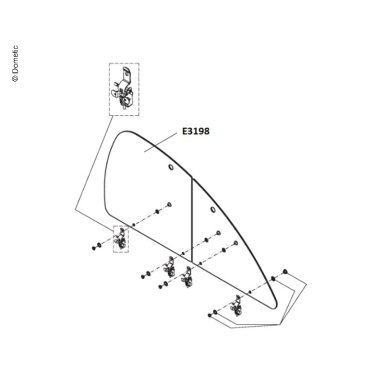 stiklinis dangtelis
f.Cramer CH960