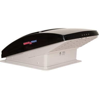 Stogo gaubtas su Raincover MaxxFan Deluxe Smoke
