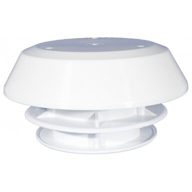 Stogo orlaidė su žarnos jungtimi 60 mm, balta Stogo orlaidė su žarnos jungtimi 60 mm, balta