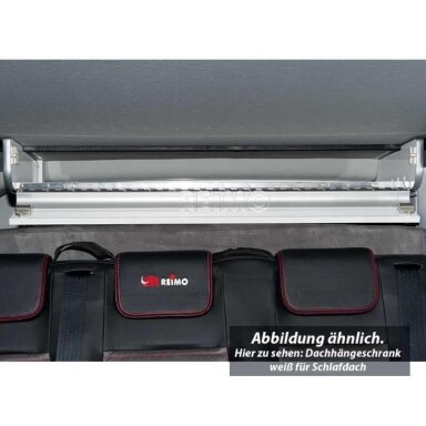 Stogo spintelė EasyFit miegamajam stogui su grotelėmis VW T6/5 Stogo spintelė EasyFit miegamajam stogui su grotelėmis VW T6/5