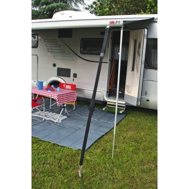 Storm montavimo komplektas tentams 2x3m, juodas