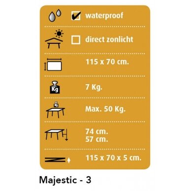 Stalas Majestic Elegant 1 Stalas Majestic Elegant 1