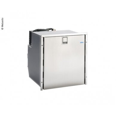 Stalčių šaldytuvas 65L Inox 12/24V DC, neužšąlantis 1 Stalčių šaldytuvas 65L Inox 12/24V DC, neužšąlantis 1