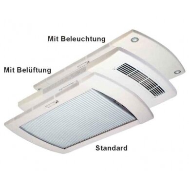 Stogo gaubtas REMItop VarioII 900x600mm be ventiliatoriaus/apšvietimo 1