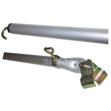Stogo kabliukas/kraigo stulpas plieninis 1,5mm Stogo kabliukas/kraigo stulpas plieninis 1,5mm